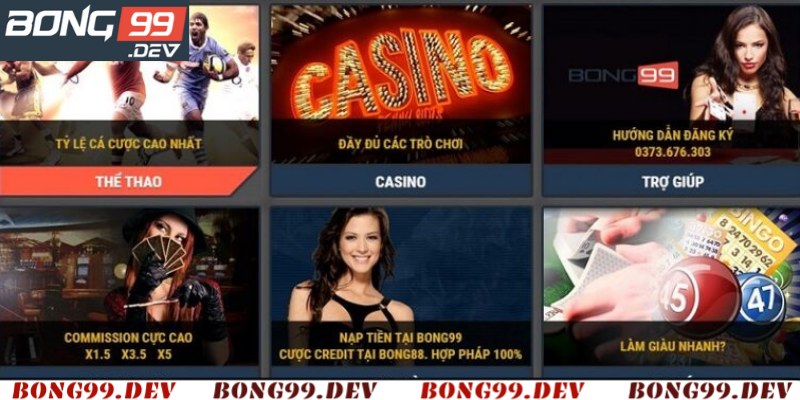Tổng quan thông tin về nhà cái Bong99