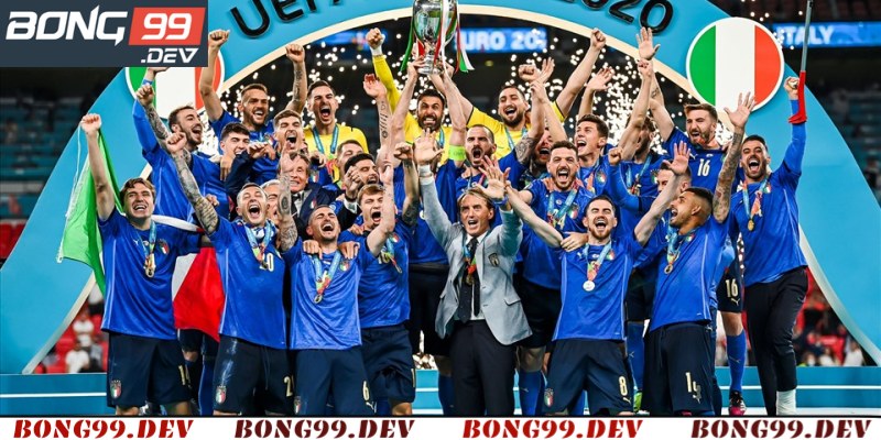 Đội bóng nào vô địch euro nhiều nhất có tên Italia